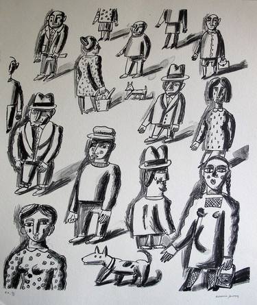 Original People Printmaking by Antonio Santos