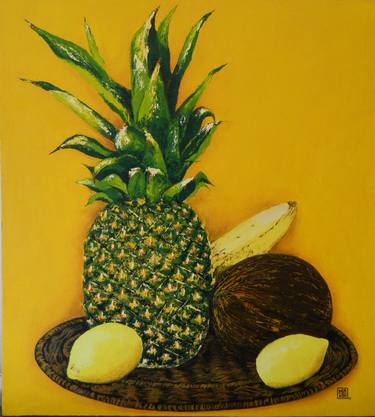 Original Expressionism Food Paintings by Murat Ozkan