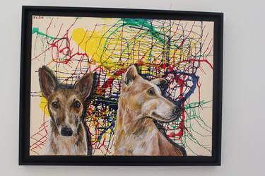 Print of Abstract Animal Paintings by Jean Charles Ziai