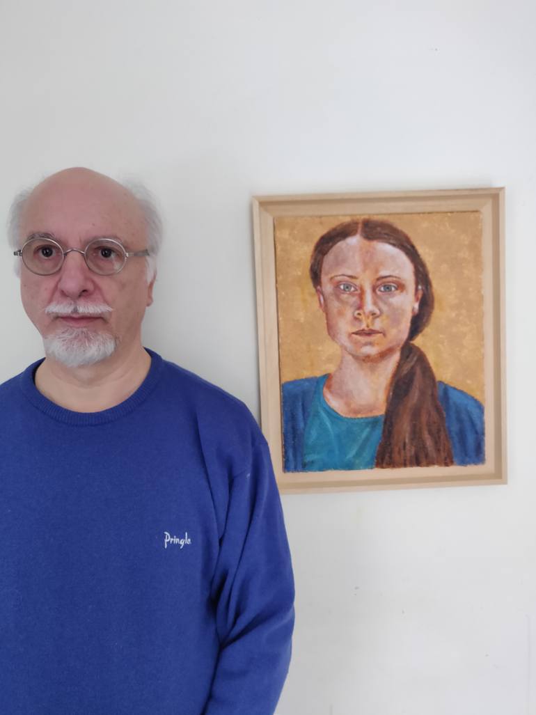 Original Figurative People Painting by Jean Charles Ziai