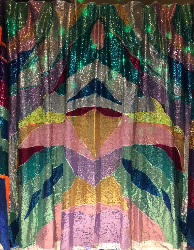 Original Abstract Installation by Kelly Brumfield-Woods
