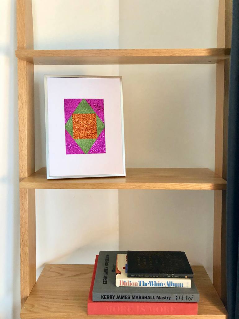 Original Geometric Abstract Painting by Kelly Brumfield-Woods
