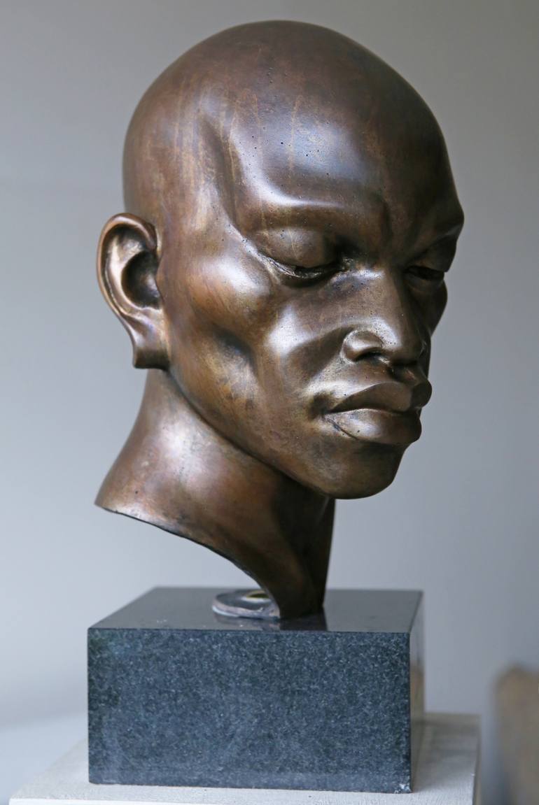 Afro I Sculpture by Tsvetan Nikolov | Saatchi Art