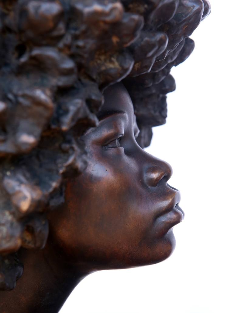 Original Modernism People Sculpture by Tsvetan Nikolov
