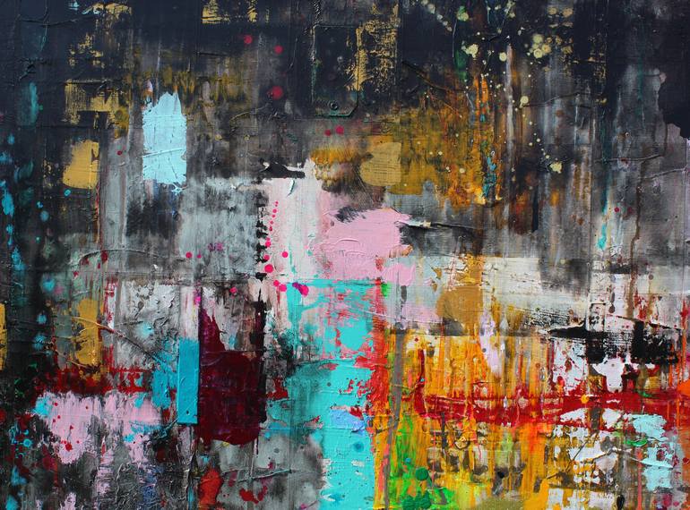 Bossa Nova Painting by Ingeborg Herckenrath | Saatchi Art