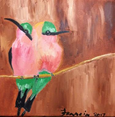 Original Documentary Animal Painting by Francia Mccormack