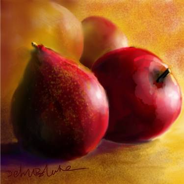 Red Pear and Apple thumb
