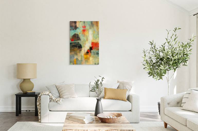 Original Abstract Painting by Charles Thomas