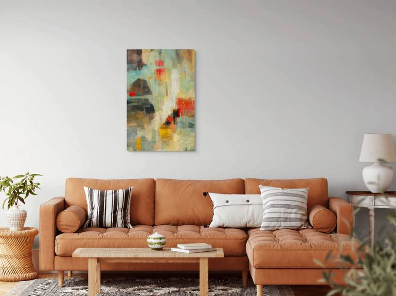 Original Abstract Painting by Charles Thomas