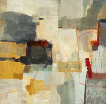 Original Abstract Expressionism Abstract Painting by Charles Thomas