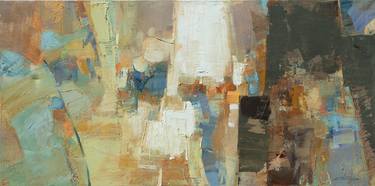 Original Abstract Expressionism Abstract Painting by Charles Thomas