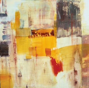 Original Abstract Expressionism Abstract Painting by Charles Thomas