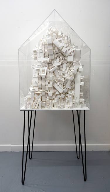 Original Documentary Home Sculpture by Jonny Love