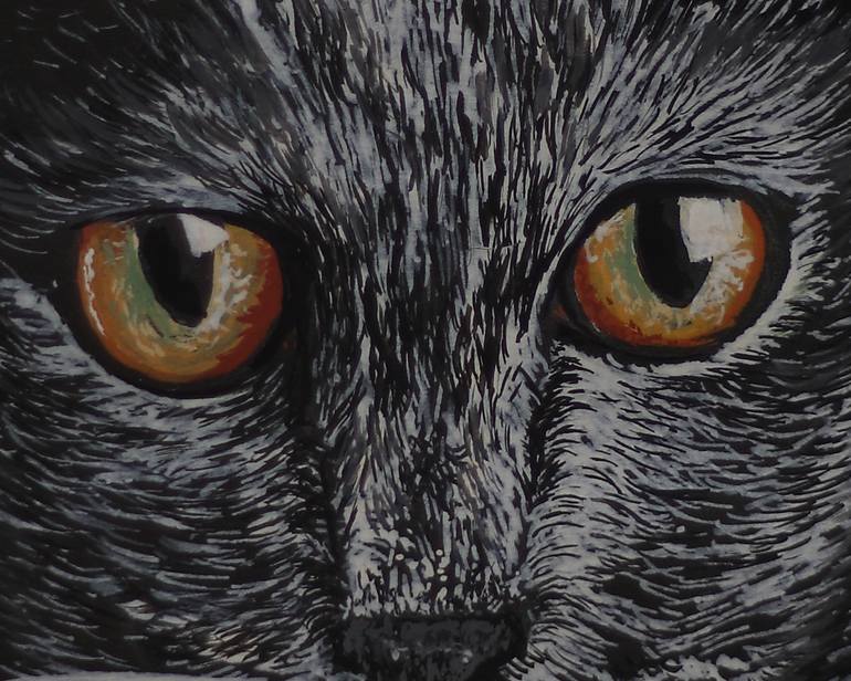 Original Modernism Animal Drawing by Vera Markovic