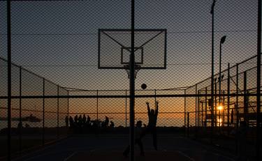 Basketball at sunset - Limited Edition #1 of 10 thumb