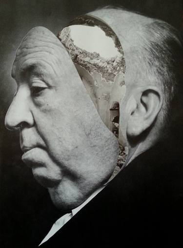 Original Dada Portrait Collage by Paul Forde Ciallis