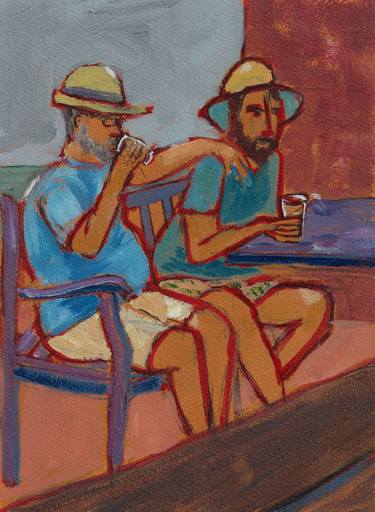 Original Figurative Men Paintings by Timothy Forry