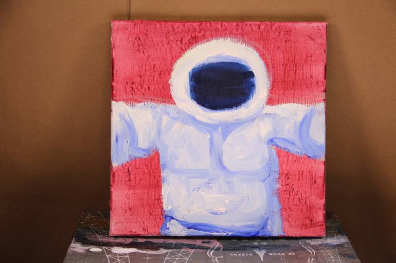 Original Figurative Outer Space Painting by Timothy Forry