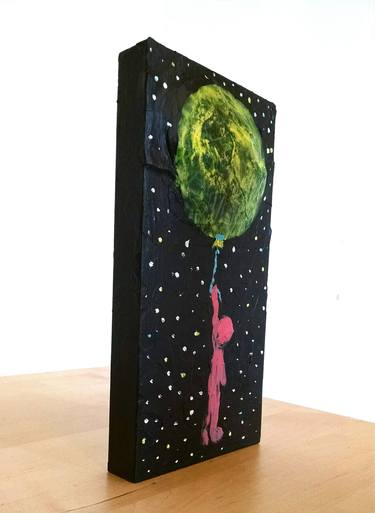 Original Expressionism Outer Space Paintings by Timothy Forry