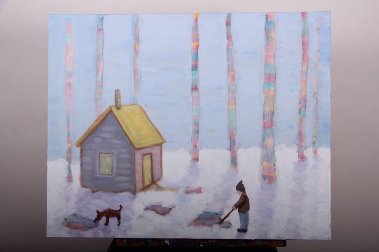 Original Seasons Painting by Timothy Forry