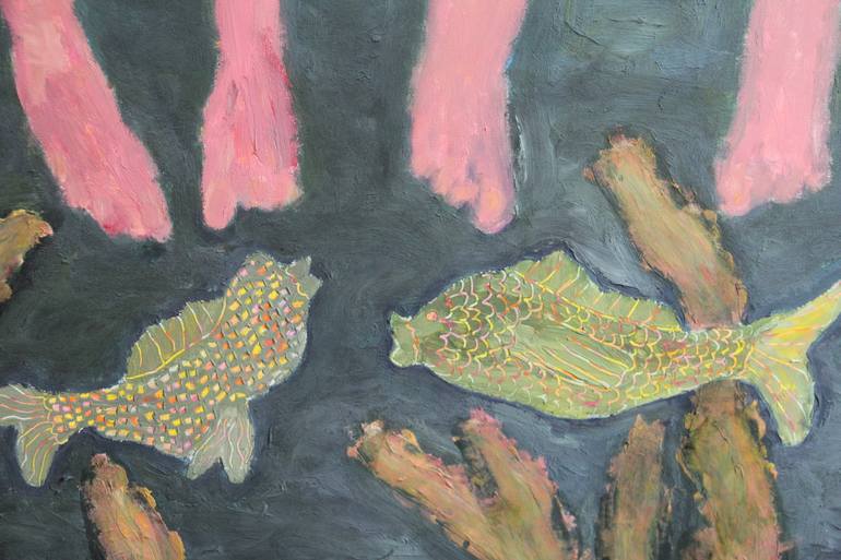 Original Abstract Love Painting by Timothy Forry