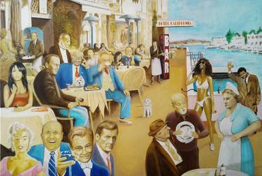 Print of Fine Art People Paintings by Christopher Newton