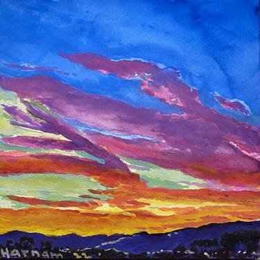 Original Contemporary Landscape Painting by Harnam Tony Zatzick