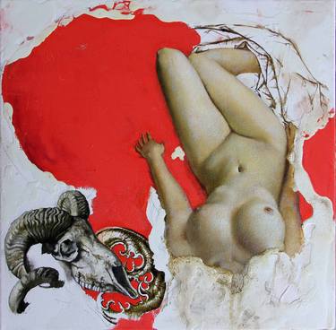 Print of Nude Paintings by Anton Popernyak