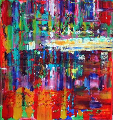 Original Abstract Expressionism Abstract Paintings by Anton Popernyak