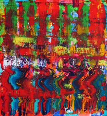 Original Abstract Expressionism Abstract Paintings by Anton Popernyak