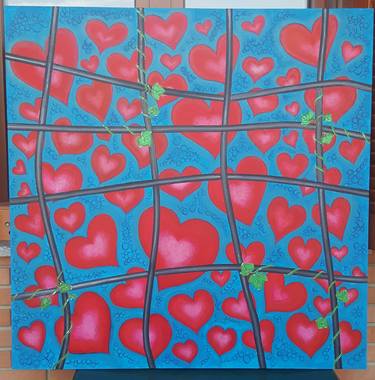 Original Love Painting by anna laura premoli
