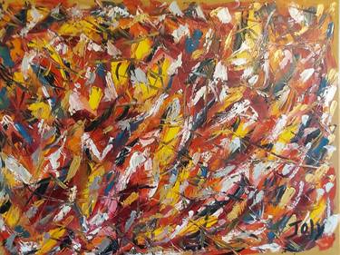 Original Abstract Expressionism Love Paintings by JOLY       Mary Deborah Kelly hould