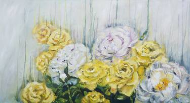 Print of Fine Art Floral Paintings by Irina Lesik