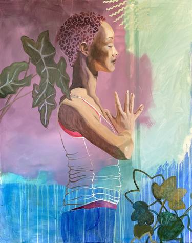 Original Contemporary Women Painting by Jacqueline Engels