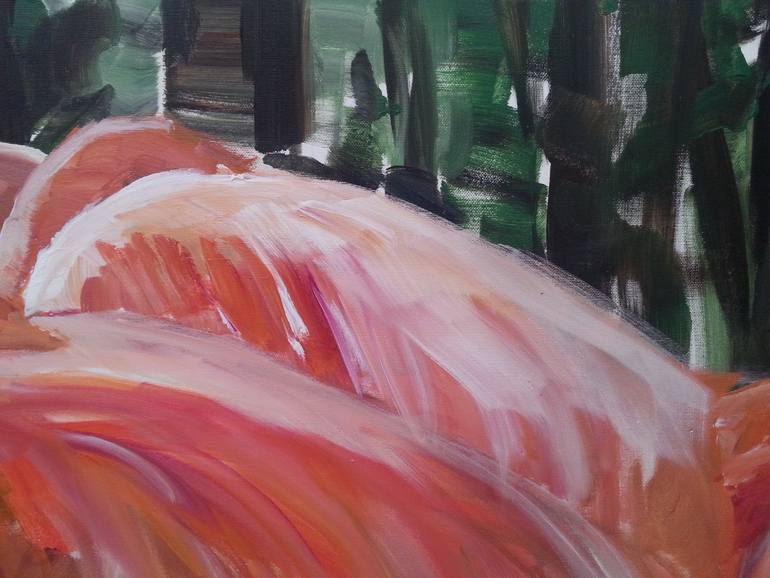 Original Figurative Animal Painting by Jacqueline Engels