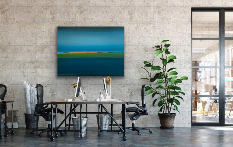 Original Abstract Landscape Painting by Rebecca Bennett