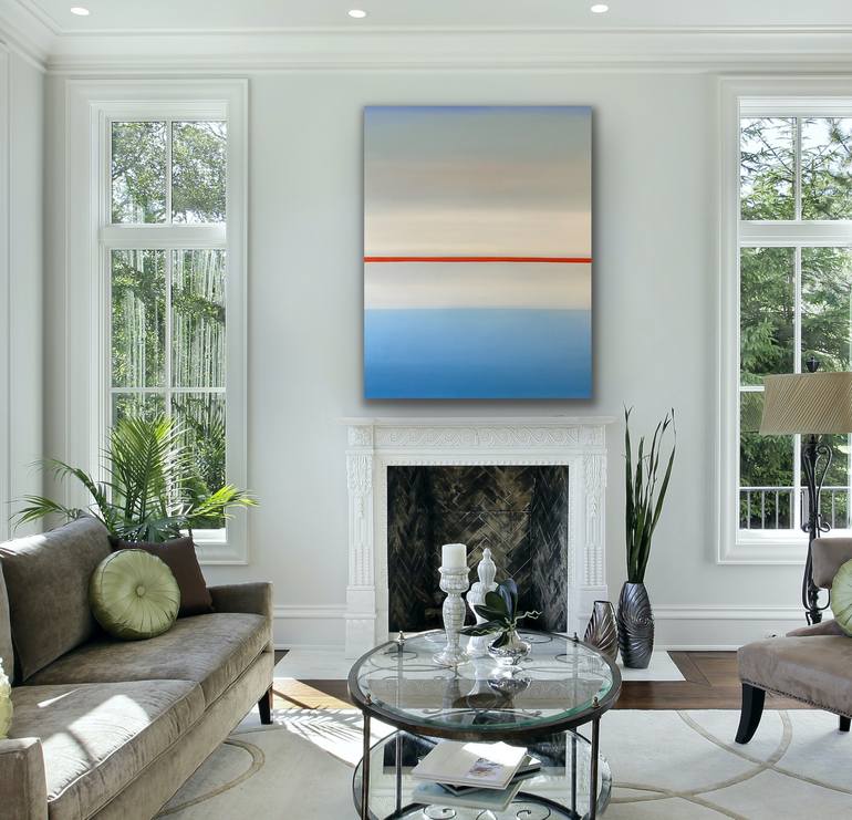 Original Abstract Landscape Painting by Rebecca Bennett