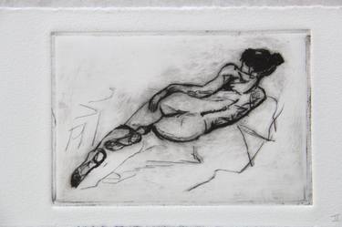 Original Nude Printmaking by Gerrie Severens