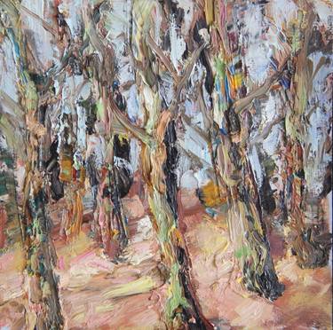 Original Abstract Expressionism Tree Paintings by Gerrie Severens