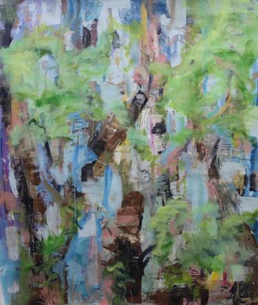 Print of Abstract Tree Paintings by Gerrie Severens