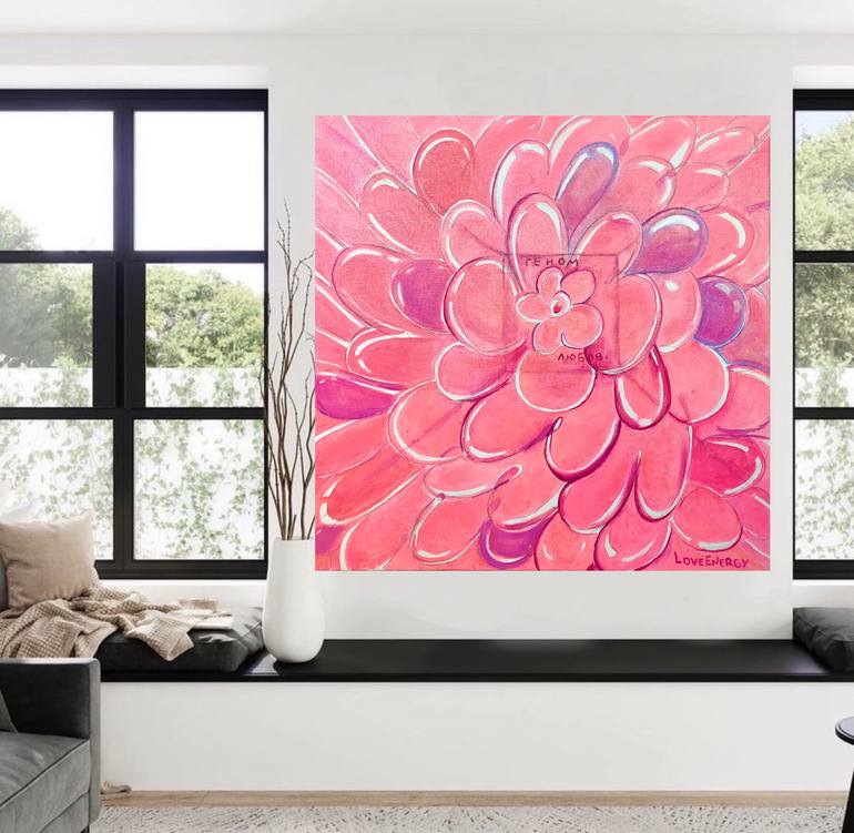 Original Contemporary Abstract Painting by Mary Magdalene