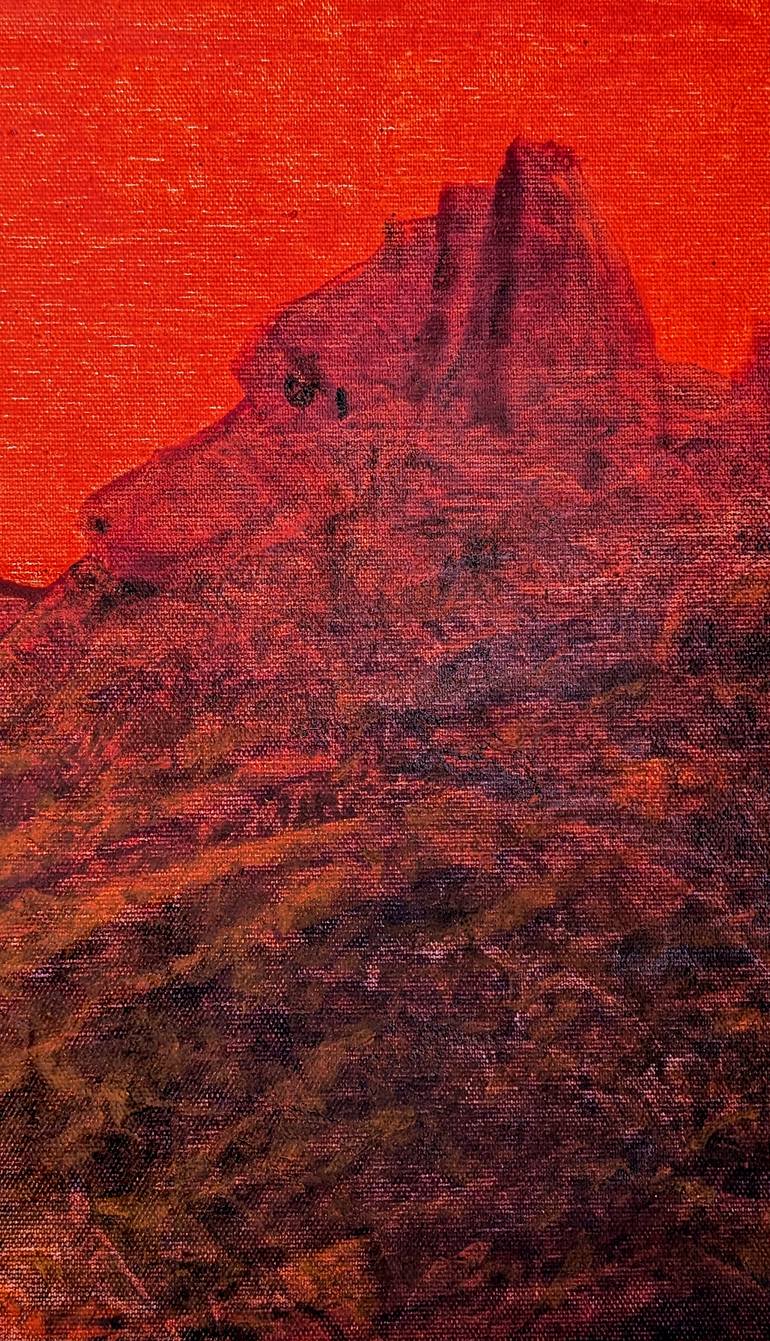 Original Conceptual Time Painting by Tiago Bárzana