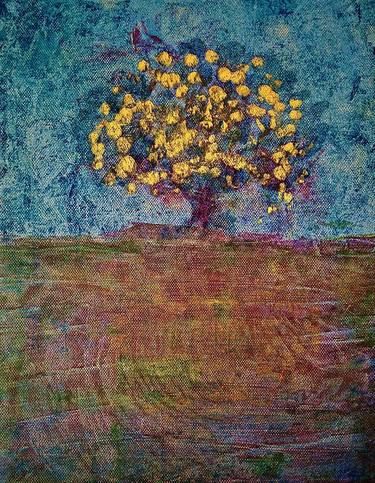 Original Expressionism Tree Paintings by Tiago Bárzana