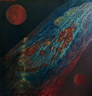 Print of Abstract Outer Space Paintings by Tiago Bárzana