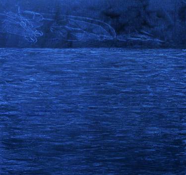 Blue Sea, Painting by Vladimir Natalushko