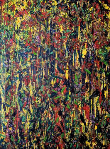 Original Abstract Expressionism Abstract Paintings by Tiago Bárzana