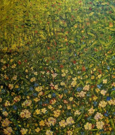 Original Impressionism Floral Paintings by Tiago Bárzana