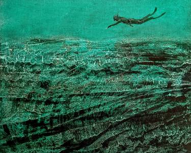 Original Documentary Water Paintings by Tiago Bárzana