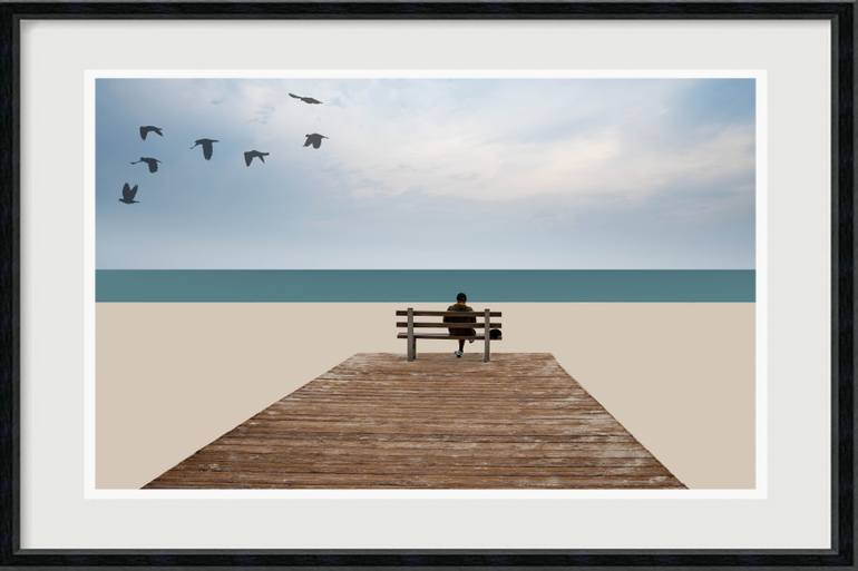 Original Figurative Beach Photography by Hélène Vallas Vincent
