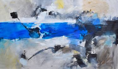 Original Abstract Expressionism Abstract Paintings by Gabi Ger